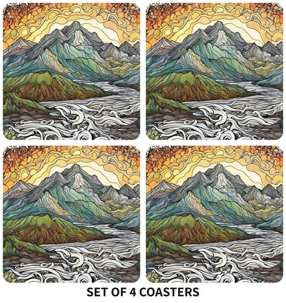 Zentangle Mountains