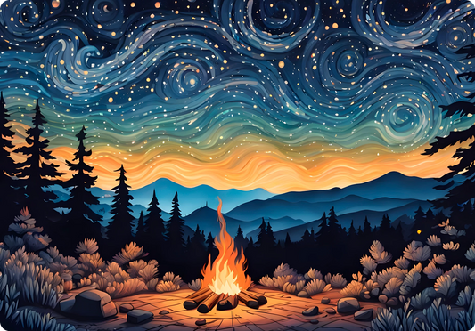 Starry Pines